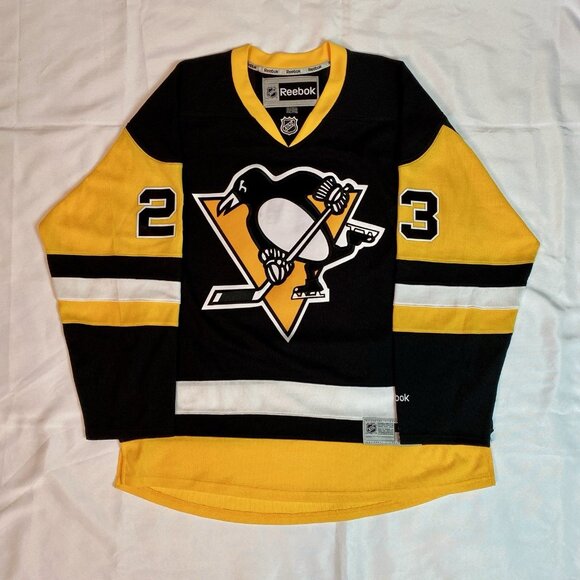 2016-2017 SCOTT WILSON #23 Pittsburgh Penguins Reebok NHL Hockey Jersey Size XXL - Picture 2 of 9